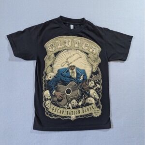 Clutch Decapitation Blues T Shirt Small Black Allstyle‎ Tag Rock Band Merch
